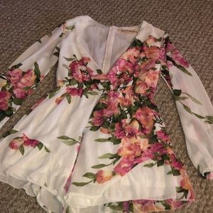 Flowery Romper